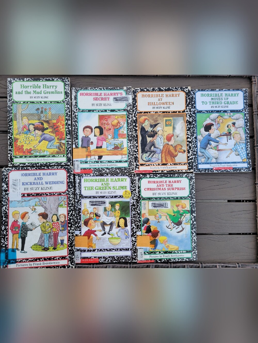 Horrible Harry Book Set Of 7 Books